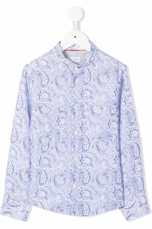 Brunello Cucinelli Shirt met paisley