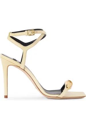 Elisabetta Franchi Leren sandalen
