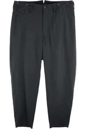 YOHJI YAMAMOTO Broek met wijde pijpen
