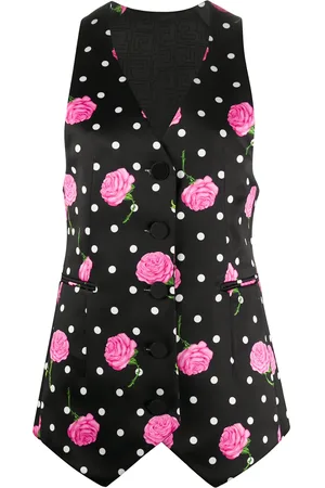 Paco rabanne Gilet met bloemenprint