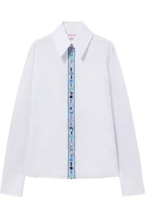 Puccini Katoenen blouse met print