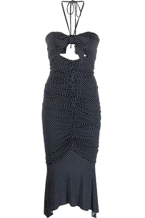 ALEXANDRE VAUTHIER Halterjurk met strikdetail