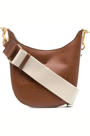 VALENTINO GARAVANI Identify leren schoudertas