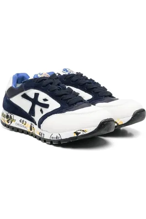 Premiata Zac sneakers met vlakken