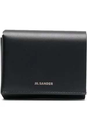 Jil Sander Portemonnee met logoplakkaat