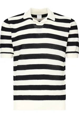 ELEVENTY Gestreept poloshirt