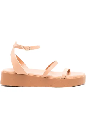 Ancient Greek Sandals Nissida sandalen met plateauzool