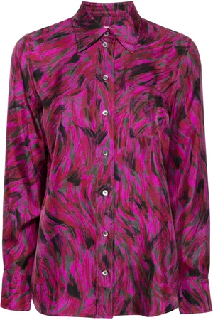 Lanvin Blouse met abstract patroon