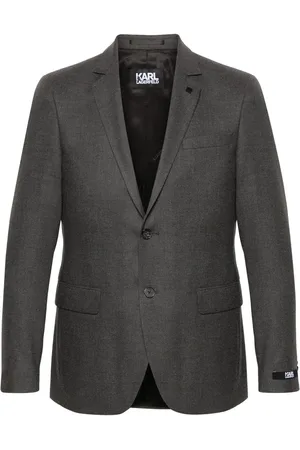 Karl Lagerfeld Blazer met enkele rij knopen