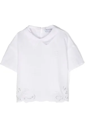 ERMANNO SCERVINO Poloshirt met geborduurd logo
