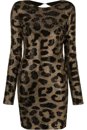 Philipp Plein Jurk met luipaardprint