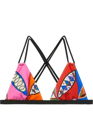 Puccini Bikinitop met geometrische print