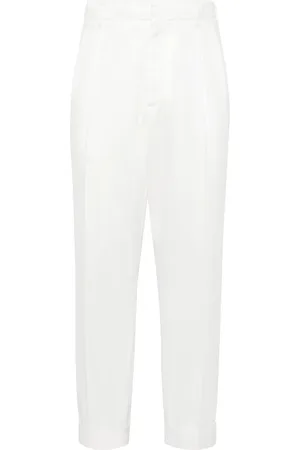 Brunello Cucinelli Geplooide pantalon