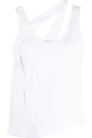 Gauchere Geribbelde tanktop