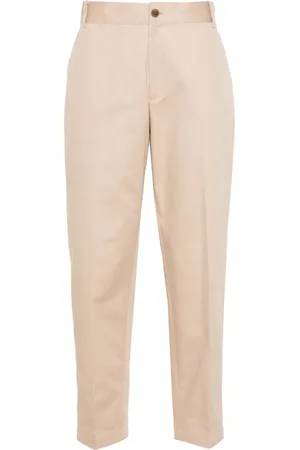Maison Kitsuné Broek met geborduurd logo