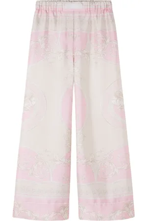 VERSACE La Coupe des Dieux zijden broek