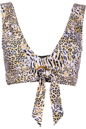 Duskii Bikinitop met luipaardprint