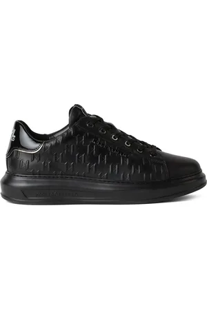Karl Lagerfeld Kapri leren sneakers met monogram