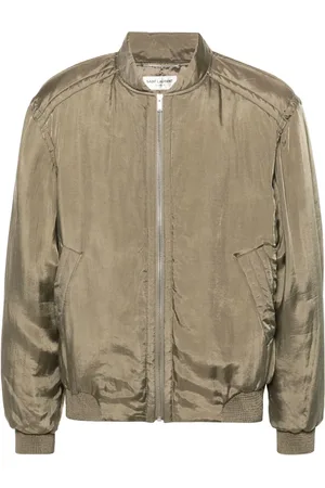 Saint Laurent Gewatteerd bomberjack