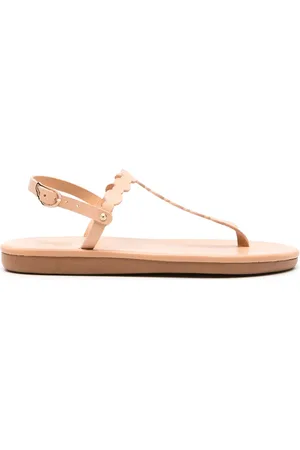 Ancient Greek Sandals Leren sandalen