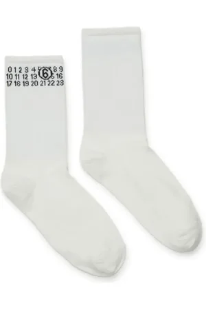 Maison Margiela Sokken met numeriek logo