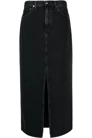 AGOLDE Denim mid waist rok