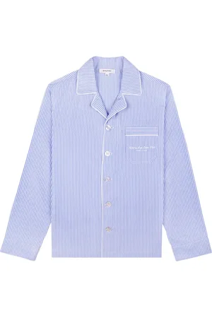 Sporty & Rich Hotel du Cap Cursive pyjamashirt