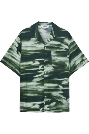 Msgm Overhemd met abstract patroon
