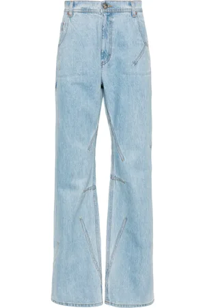 Andersson Bell Mid waist jeans met wijde pijpen