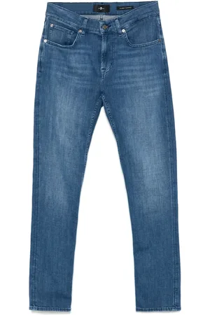 7 for all Mankind Slimmy jeans met toelopende pijpen