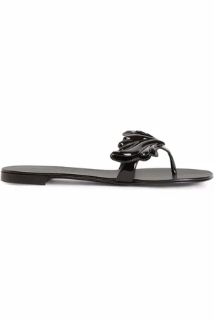 Giuseppe Zanotti Cruel teenslippers met gelakt