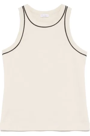 Brunello Cucinelli Katoenen tanktop
