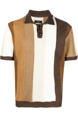 AMIRI Poloshirt met colourblocking