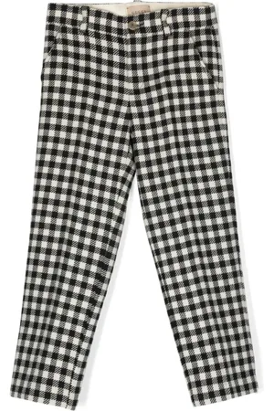 Gucci Broek met gingham ruit