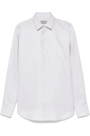 CANALI Overhemd met geometrisch patroon