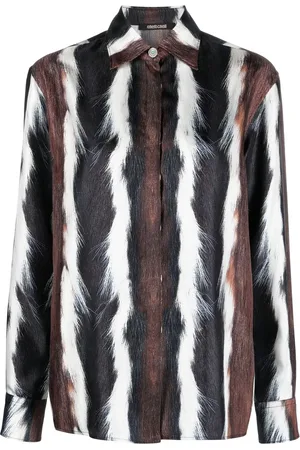 Roberto Cavalli Zijden blouse