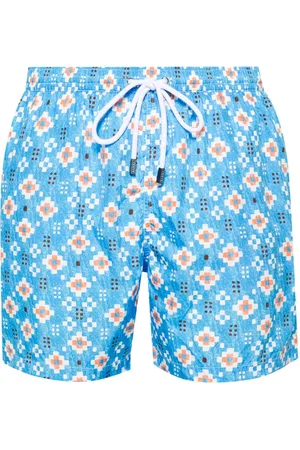 BARBA Zwembroek met geometrische print