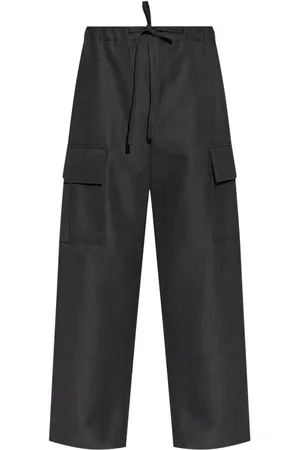 Alexander McQueen Broek met wijde pijpen