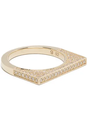 TOM WOOD 9kt geelgouden Sleek ring