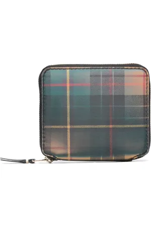 Comme des Garçons Portemonnee met tartan ruit