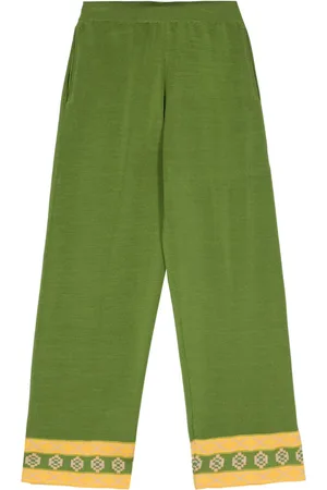 BODE Wellfleet gebreide straight broek