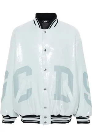 GCDS Bomberjack met logo en pailletten