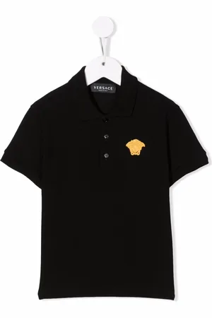 VERSACE Poloshirt met borduurwerk
