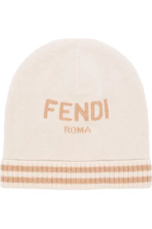 Fendi Intarsia muts met logo