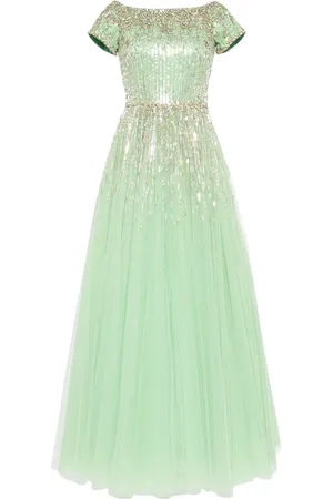 Jenny Packham Avondjurk met tule