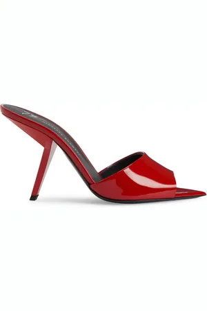 Giuseppe Zanotti Mystero 90 mm leren muiltjes