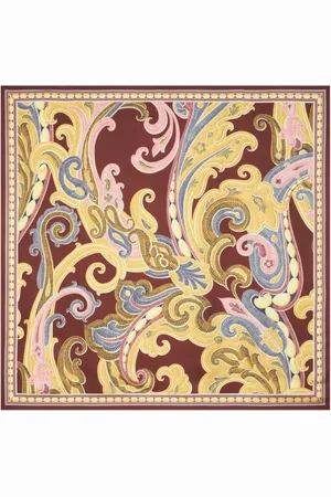Etro Zijden sjaal met paisley
