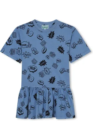 Kenzo Katoenen jurk met print