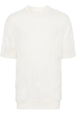 Helmut Lang Gekreukt wollen T