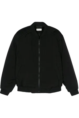 Saint Laurent Gewatteerd bomberjack
